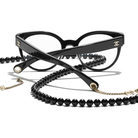 glasses chain chanel|chanel eyeglass frames with pearls.